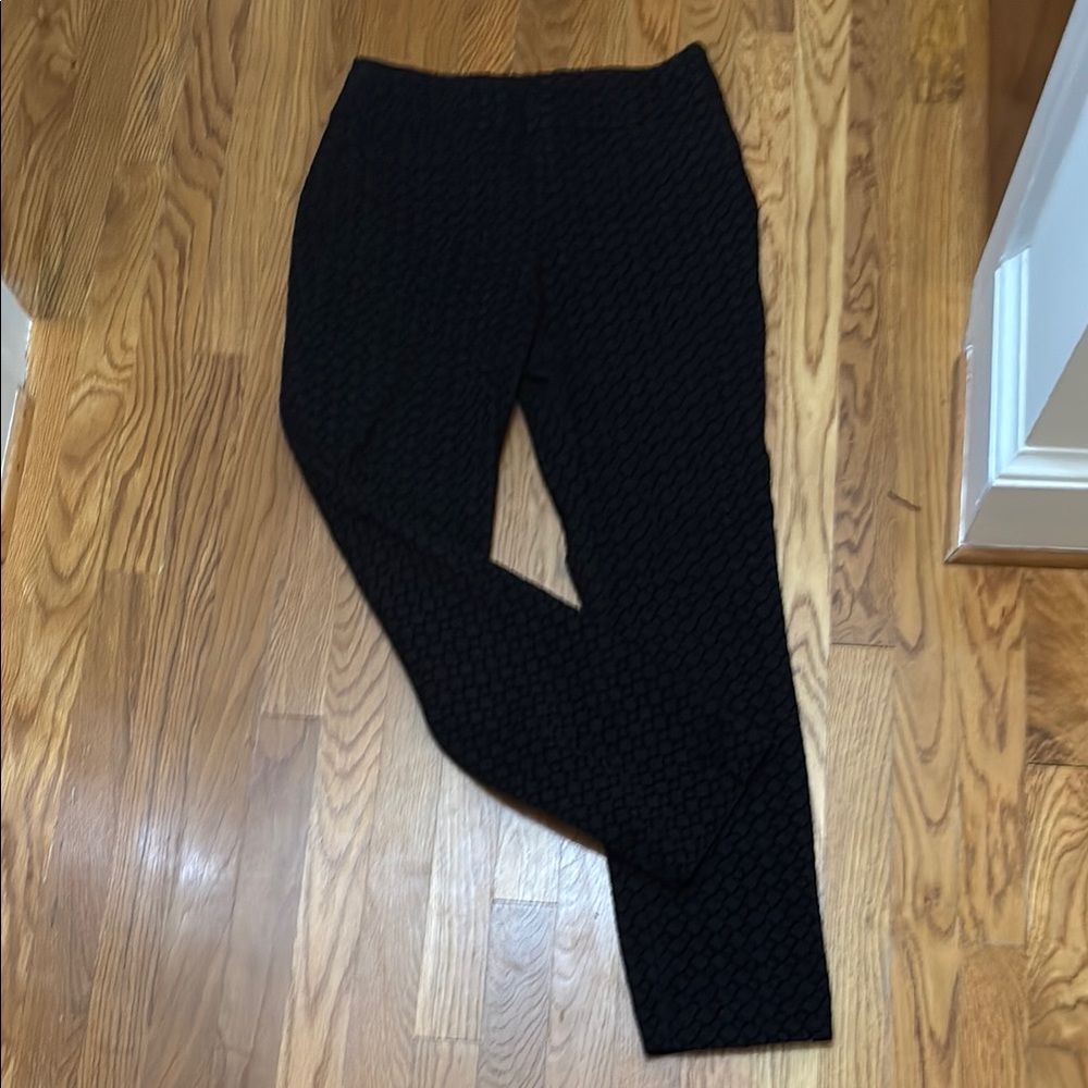 Velvety textured women’s wide waist pull on pants